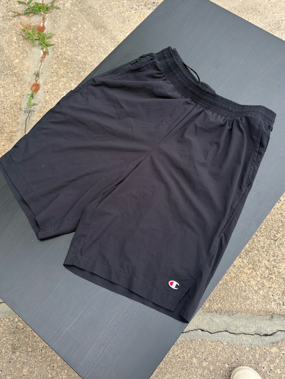 Champion Men's Black Athletic Performance Shorts